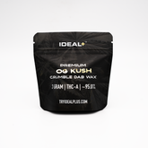 OG Kush 96.66% THCa Crumble Dab Wax 3g - 3 GRAM - Premium